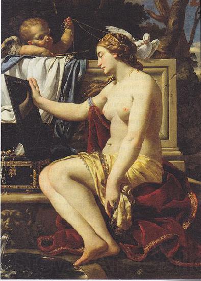 Simon Vouet Toilette of Venus Spain oil painting art